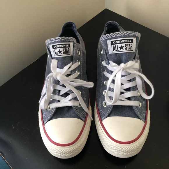 womens denim converse shoes